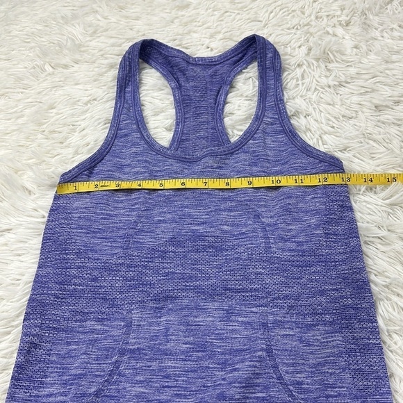 Lululemon Swiftly Tech Tank Heathered Purple - Picture 3 of 5